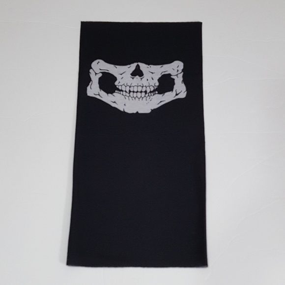 Skeleton, Skull, Biker Mask, Halloween Costume - Picture 2 of 3